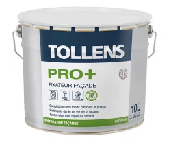 Castorama Fixateur Façade Tollens Pro+ Blanc 10L