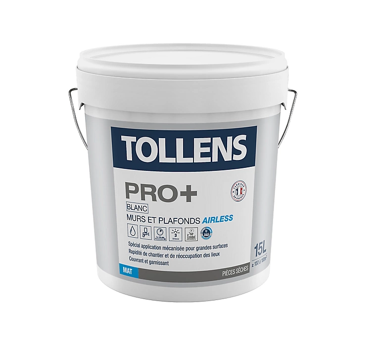 Castorama Peinture Airless Tollens Pro+ Mat 15L 1 Castorama Peinture Airless Tollens Pro+ Mat 15L