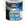 Castorama Peinture Ecran+ Fer Protection Antirouille Dulux Valentine Brillant Blanc 0,5L