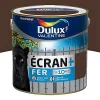 Castorama Peinture Ecran+ Fer Protection Antirouille Dulux Valentine Brillant Brun Normandie 2L