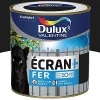 Castorama Peinture Ecran+ Fer Protection Antirouille Dulux Valentine Brillant Noir RAL 9005 0,5L
