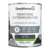 Castorama Peinture Extérieure Métal GoodHome Baltimore Satin 0.75L RAL 7016