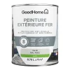 Castorama Peinture Extérieure Métal GoodHome Inuvik Gris RAL 9002 Satin 0.75L