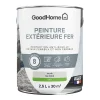 Castorama Peinture Extérieure Métal GoodHome Inuvik Gris RAL 9002 Satin 2.5L