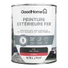 Castorama Peinture Extérieure Métal GoodHome Noir RAL 9005 Brillant 0.75L