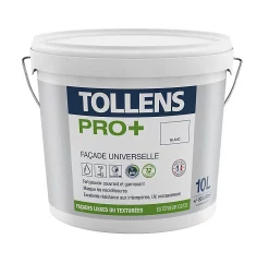 Castorama Peinture Façade Universelle Tollens Pro+ Blanc 10L