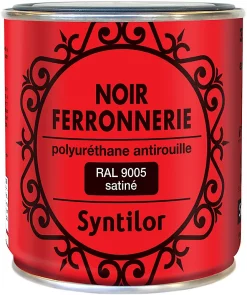 Castorama Peinture Fer Antirouille Noir Satiné Syntilor 375ml