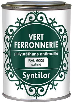 Castorama Peinture Fer Antirouille Vert Satiné Syntilor 250ml