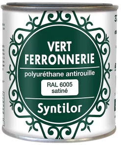 Castorama Peinture Fer Antirouille Vert Satiné Syntilor 375ml