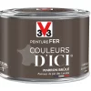 Castorama Peinture Fer Couleurs D'ici Marron Brûlé Velours V33 0,125L