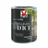Castorama Peinture Fer Couleurs D'ici Noir Profond Velours V33 1,5L