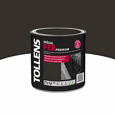 Castorama Peinture Fer Extérieur/intérieur Fève De Cacao Tollens 0,5L 1 Castorama Peinture Fer Extérieur/intérieur Fève De Cacao Tollens 0,5L