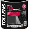 Castorama Peinture Fer Extérieur/intérieur Gris Anthracite Tollens 0,5L