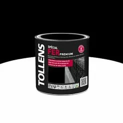 Castorama Peinture Fer Extérieur/intérieur Noir Mat Tollens 0,25L