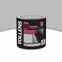 Castorama Peinture Fer Extérieur/intérieur Platine Brillant Tollens 0,5L