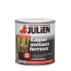 Castorama Peinture Laque Métaux Ferreux Antirouille Monocouche Julien Noir Mat Ferronnerie 250ml