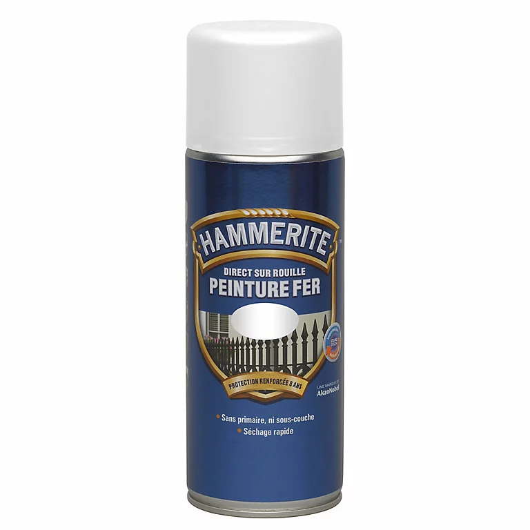 Castorama Peinture Métal Direct Sur Rouille Hammerite Brillant Laqué Blanc 400ml 1 Castorama Peinture Métal Direct Sur Rouille Hammerite Brillant Laqué Blanc 400ml