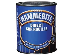 Castorama Peinture Métal Direct Sur Rouille Hammerite Brillant Laqué Blanc Cassé 2,5L