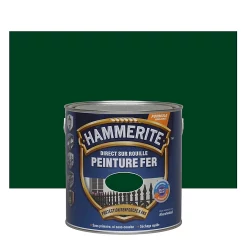 Castorama Peinture Métal Direct Sur Rouille Hammerite Brillant Laqué Vert Buisson 2,5L