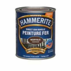 Castorama Peinture Métal Direct Sur Rouille Hammerite Martelé Châtaigne 0,75L