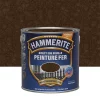 Castorama Peinture Métal Direct Sur Rouille Hammerite Martelé Châtaigne 2,5L