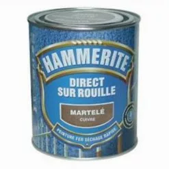 Castorama Peinture Métal Direct Sur Rouille Hammerite Martelé Cuivre 0,75L