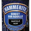 Castorama Peinture Métal Direct Sur Rouille Hammerite Martelé Noir 0,75L