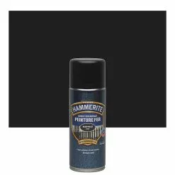 Castorama Peinture Métal Direct Sur Rouille Hammerite Martelé Noir 400ml
