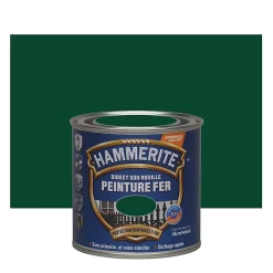 Castorama Peinture Métal Direct Sur Rouille Hammerite Martelé Vert Epicéa 250ml