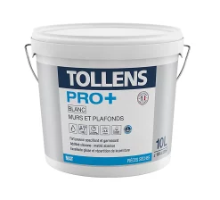 Castorama Peinture Murs Et Plafonds Tollens Pro+ Mat 10L