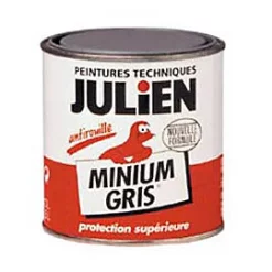 Castorama Peinture Protection Antirouille Minium Julien Mat Gris Bleuté Mat 250ml