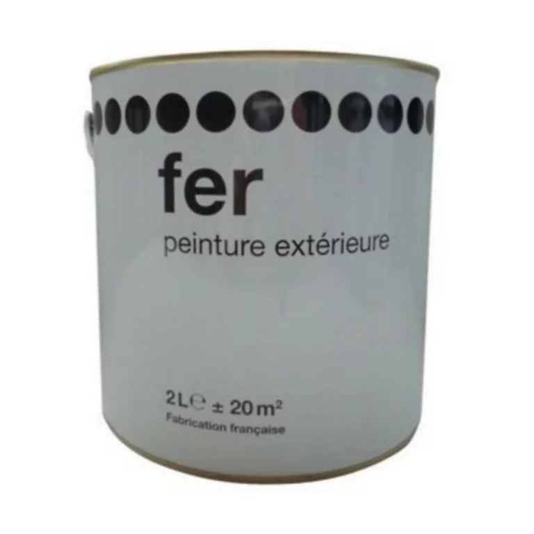 Castorama Peinture Spéciale Fer Noir Satin 2L 1 Castorama Peinture Spéciale Fer Noir Satin 2L