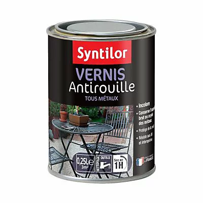 Castorama Vernis Anti-rouille Syntilor Satin 0,25L 1 Castorama Vernis Anti-rouille Syntilor Satin 0,25L