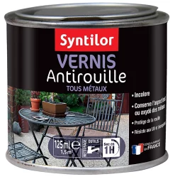 Castorama Vernis Antirouille Tous Métaux Inolore Syntilor 125 Ml